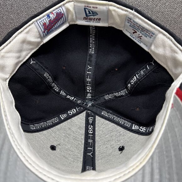 Cincinnati Reds Hat Red 7 1/8 Fitted New Era 59 Fifty Authentic Collection - Picture 5 of 5